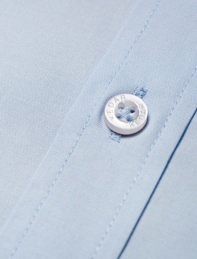 Kedar shirt slim fit light blue with logo
