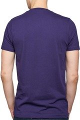 Kedar purple t-shirt with logo on chest