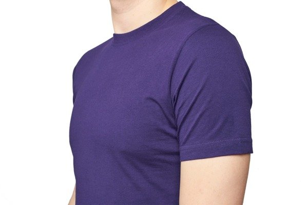 T-shirt kedar w kolorze fioletowym