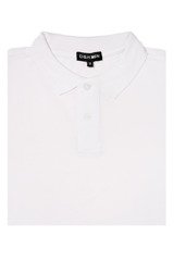 Koszulka polo D&H MEN w kolorze białym
