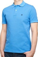 Koszulka polo kedar w kolorze jasnym niebieskim